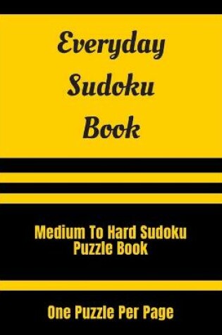 Cover of Everyday Sudoku Book