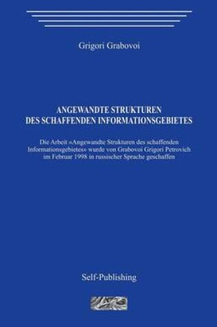 Cover of Angewandte Strukturen Des Schaffenden Informationsgebietes