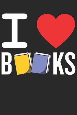 Book cover for I love Books