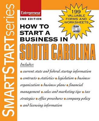 Book cover for How to Start a Business in South Carolina