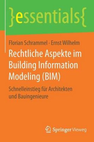 Cover of Rechtliche Aspekte Im Building Information Modeling (Bim)