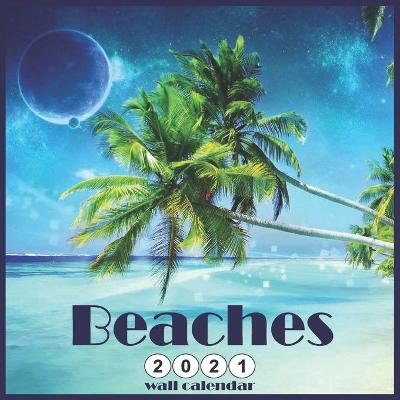 Book cover for Beaches 2021 Wall Calendar
