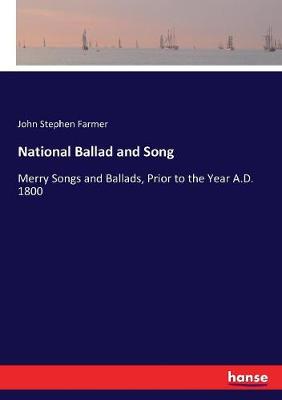 Book cover for National Ballad and Song