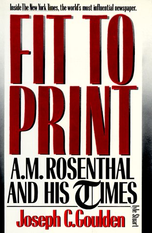 Book cover for Fit to Print