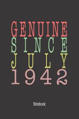 Book cover for Genuine Since July 1942