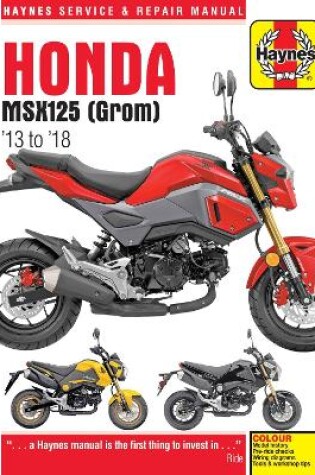 Cover of Honda MSX125 (Grom) (13-18)