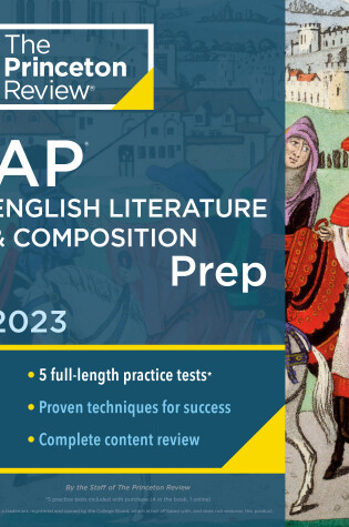 Cover of Princeton Review AP English Literature & Composition Prep, 2023