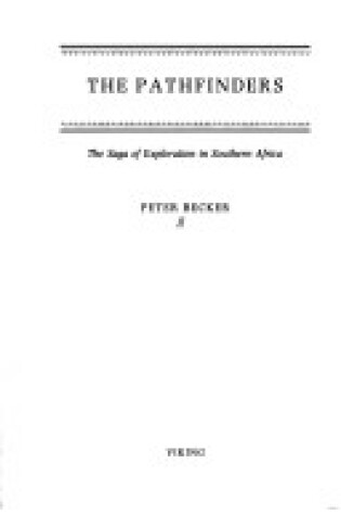 Cover of The Pathfinders