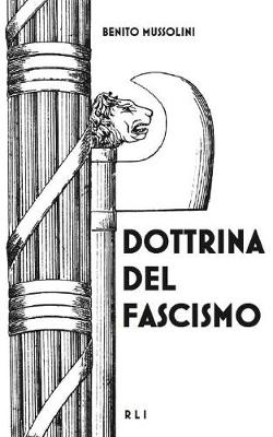 Book cover for Dottrina del Fascismo