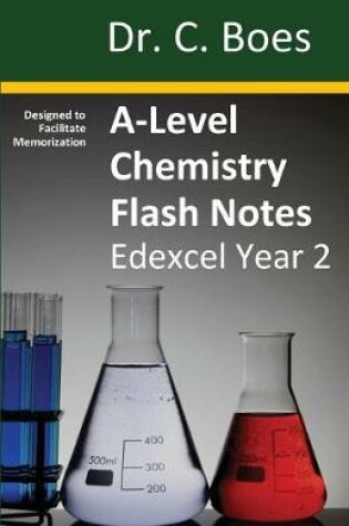 Cover of A-Level Chemistry Flash Notes Edexcel Year 2