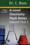 Book cover for A-Level Chemistry Flash Notes Edexcel Year 2