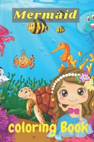 Cover of Mermaid Coloring Book