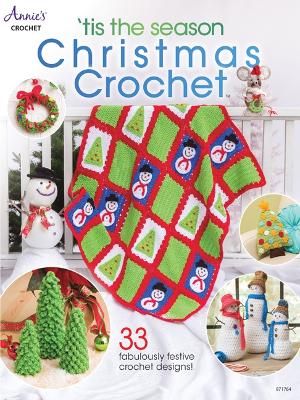 Book cover for 'Tis the Season Christmas Crochet