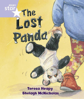 Book cover for Rigby Star Guided Reception/P1 Lilac Level: The Lost Panda (6 Pack) Framework Edition