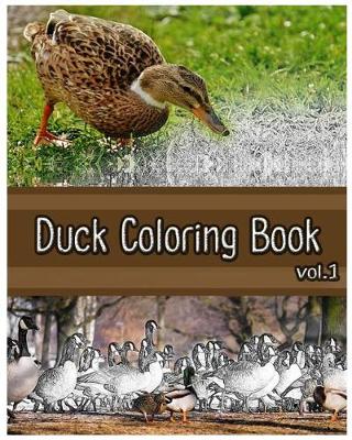 Book cover for Duck Coloring Book Vol.1