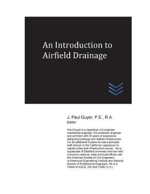 Book cover for An Introduction to Airfield Drainage