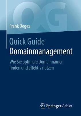 Book cover for Quick Guide Domainmanagement