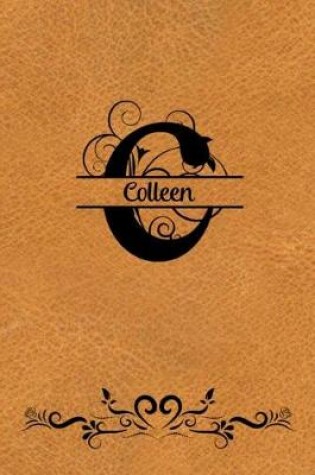 Cover of Split Letter Personalized Name Journal - Colleen