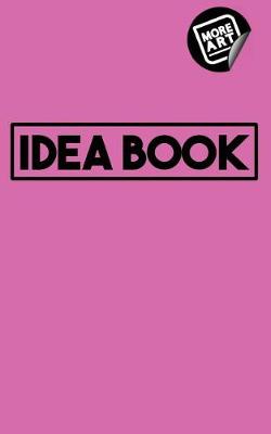 Book cover for Idea Book / Little Susie (Series 1) / Writing Notebook / Blank Diary / Journal / Paperback / Lined Pages Book - 100 Pages / 5 X 8 / Hot Pink Lavender Fuschia