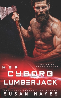 Book cover for Her Cyborg Lumberjack