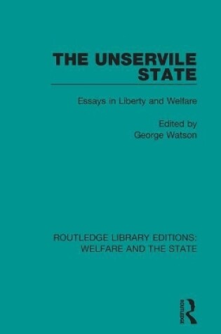 Cover of The Unservile State