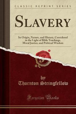 Book cover for Slavery