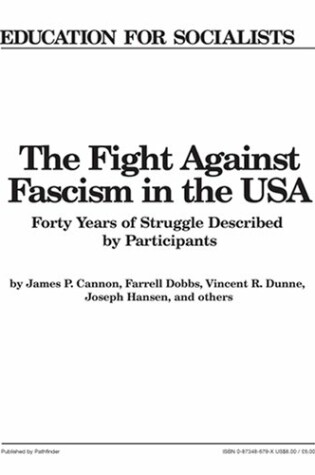 Cover of The Fight Against Fascism in the USA