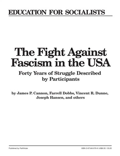 Book cover for The Fight Against Fascism in the USA