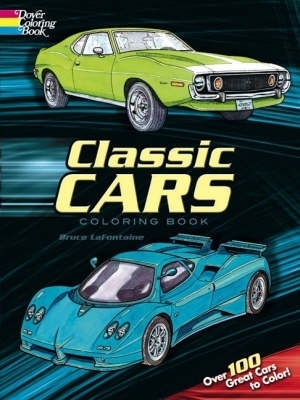 Cover of Classic Cars Coloring Book