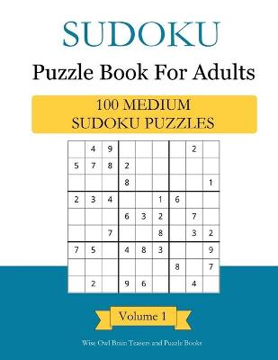 Book cover for Sudoku Puzzle Book For Adults