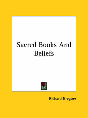 Book cover for Sacred Books and Beliefs