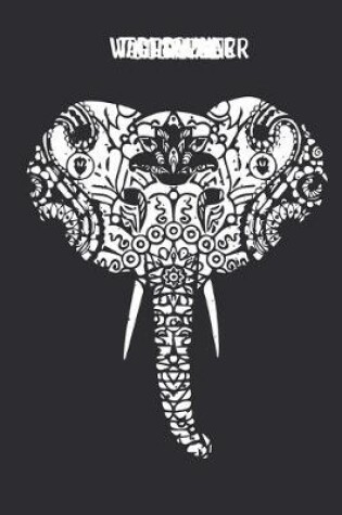 Cover of Tagesplaner mit Mandala Elefant Ganesha