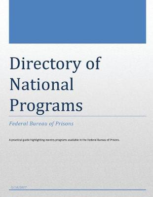 Book cover for Directory of National Programs