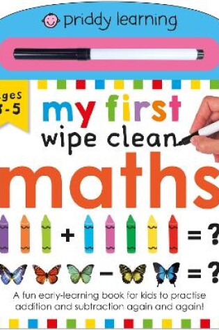 Cover of My First Wipe Clean Maths