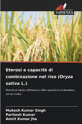 Book cover for Eterosi e capacità di combinazione nel riso (Oryza sativa L.)