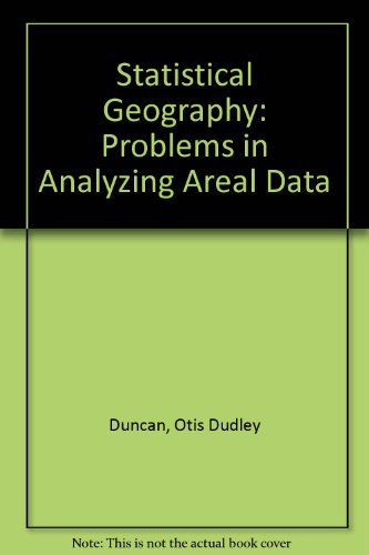 Book cover for Statistical Geography