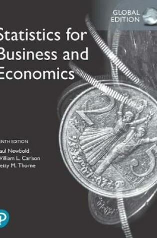 Cover of Statistics for Business and Economics plus Pearson MyLab Statistics with Pearson eText, Global Edition