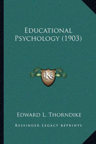 Cover of Educational Psychology (1903)