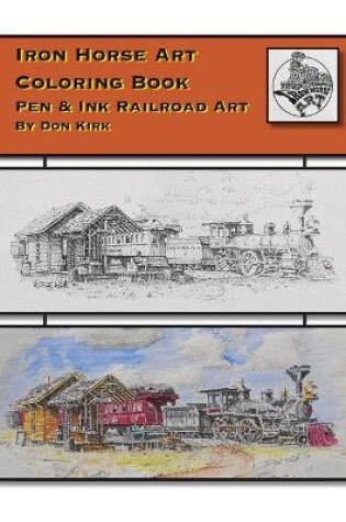 Cover of Iron Horse Art Coloring Book