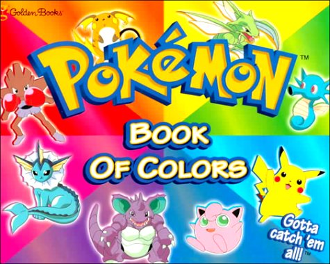 Book cover for The Pokemon Book of Colors