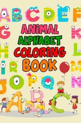 Cover of Animal Alphabet Coloring Book