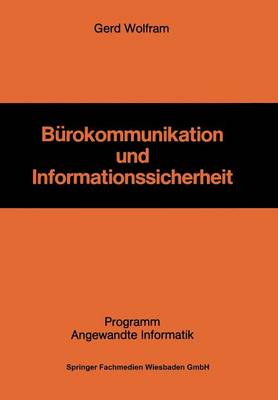 Book cover for Bürokommunikation und Informationssicherheit