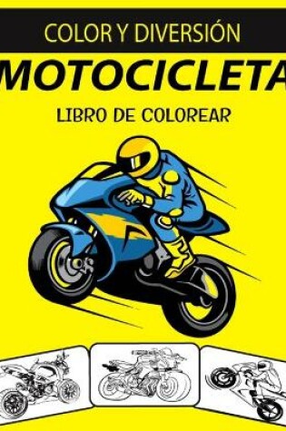 Cover of Motocicleta Libro de Colorear