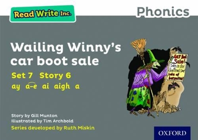 Cover of Read Write Inc. Phonics: Wailing Winny's Car Boot Sale (Grey Set 7 Storybook 6)