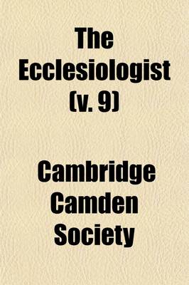 Book cover for The Ecclesiologist Volume 9