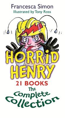 Book cover for Horrid Henry 21 Ebooks The Complete Collection