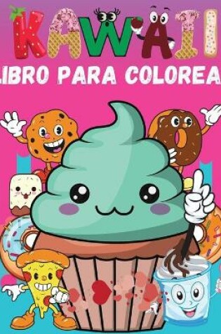 Cover of Kawaii Libro para Colorear