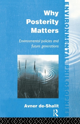 Book cover for Why Posterity Matters