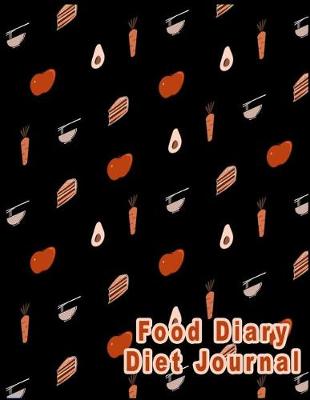 Book cover for Food Diary Diet Journal