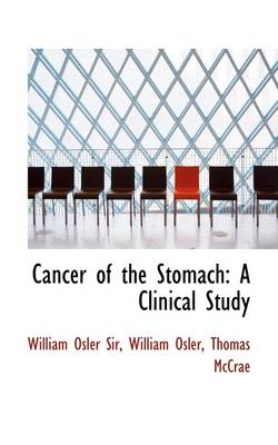 Book cover for Cancer of the Stomach